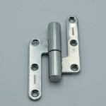 Strike plate for PVC doors