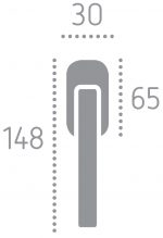 Дръжка за прозорец модел ASTI - Image 2