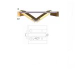 Система за врата тип книга симетрична на дърпане