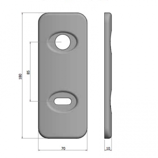 Шилд за касова брава